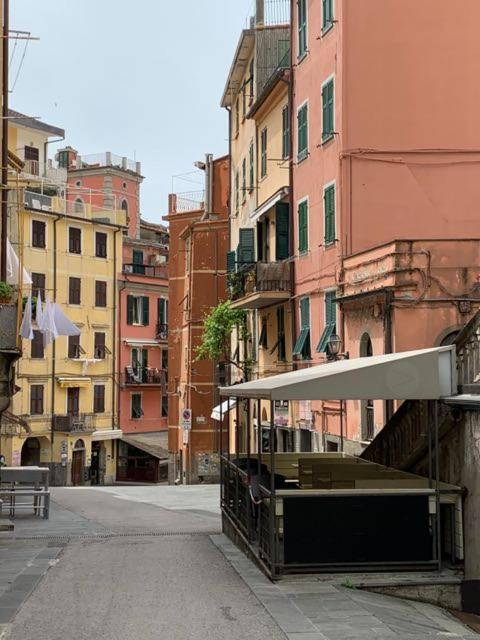 Alloggio Vista Mare Macrescia Apartment Riomaggiore Bagian luar foto