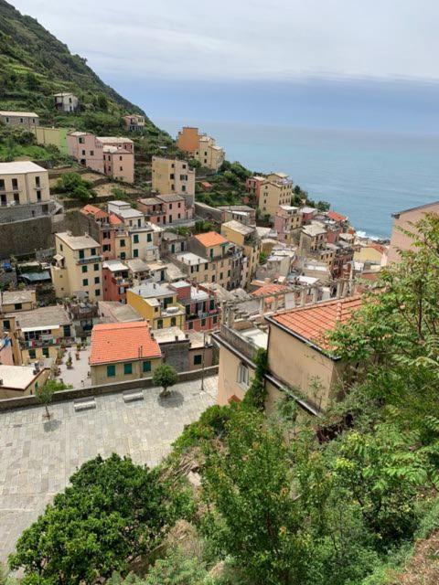 Alloggio Vista Mare Macrescia Apartment Riomaggiore Bagian luar foto