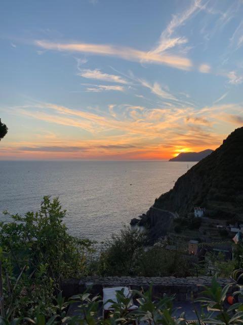 Alloggio Vista Mare Macrescia Apartment Riomaggiore Bagian luar foto