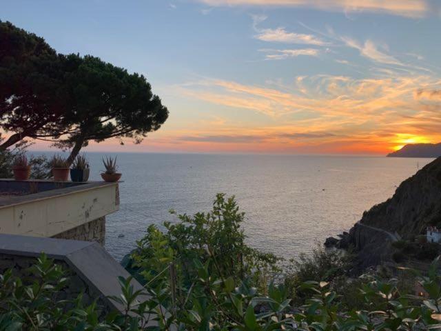 Alloggio Vista Mare Macrescia Apartment Riomaggiore Bagian luar foto